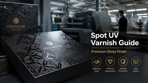 Spot UV Varnish: Panuntun Jangkep indik Efek, Aplikasi, Biaya & Produksi